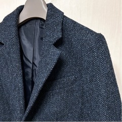 Harris Tweed テーラードジャケットの画像