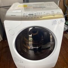 ♻️ 今月倉庫整理の為大特価♻️福岡市内配送設置無料　東芝 TOSHIBA TW-Z96A2R(W) [ドラム式洗濯乾燥機（9.0kg） 右開き グランホワイト]