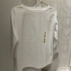 【新品未使用】無印良品7分袖Tシャツの画像
