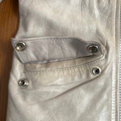 moussy ラム革ライダースジャケット　Sサイズの画像