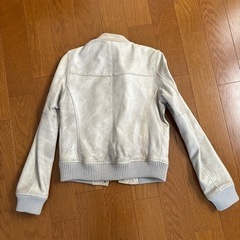 moussy ラム革ライダースジャケット　Sサイズの画像