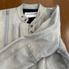 moussy ラム革ライダースジャケット　Sサイズの画像