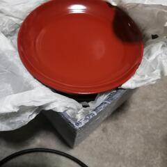 【未使用】趣味の器　朱塗りの画像