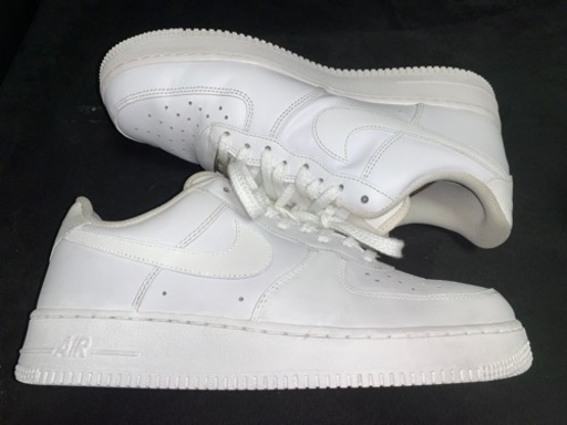 【PayPay可】【美品】【シューレース新品】NIKE Air Force1 ‘07  “white”  ナイキ　エアフォース1 “ホワイト“