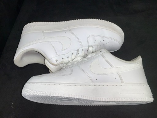 【PayPay可】【美品】【シューレース新品】NIKE Air Force1 ‘07  “white”  ナイキ　エアフォース1 “ホワイト“