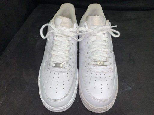 【PayPay可】【美品】【シューレース新品】NIKE Air Force1 ‘07  “white”  ナイキ　エアフォース1 “ホワイト“