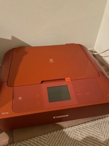 ほぼ新品Canon インクジェットプリンターPIXUS MG7530 OR オレンジ