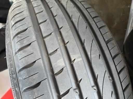 32GT-R純正ホイール16インチ8J +30タイヤ付き2本