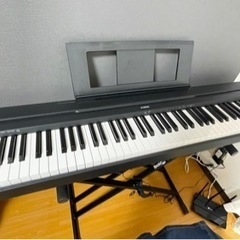 YAMAHA 電子ピアノ 88鍵  Pｰ45の画像