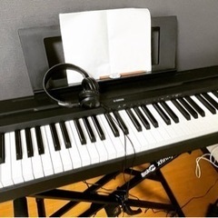 YAMAHA 電子ピアノ 88鍵  Pｰ45の画像