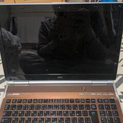 NECノートパソコン、ジャンク、液晶割れ。の画像
