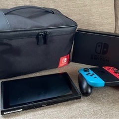 【お取引完了】Nintendo Switchバッテリー強化版フルセット＋キャリングバッグの画像