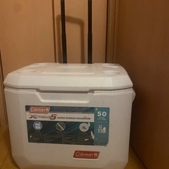 コールマン　クーラーボックス　白