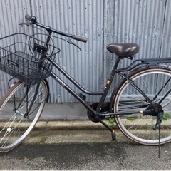 26インチシティサイクル　ブラウンの画像