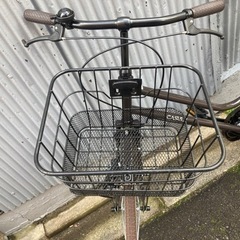 26インチシティサイクル　ブラウンの画像