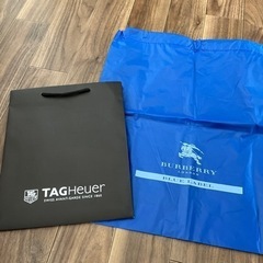 紙袋　ショッパー　バーバリー　ラルフローレン　タグホイヤー　シップスの画像