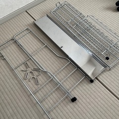 （受け渡し決定）さしあげます　コンロ横ラックの画像