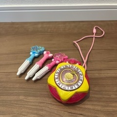 プリキュアのおもちゃセットの画像