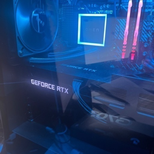 デスクトップ PC ゲーミング　液晶2枚 モニターライト