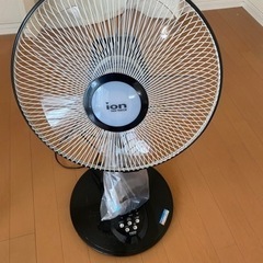 ユアサ　扇風機　マイナスイオン