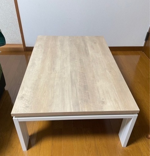 【値下げしました】ニトリ こたつテーブル 105×70