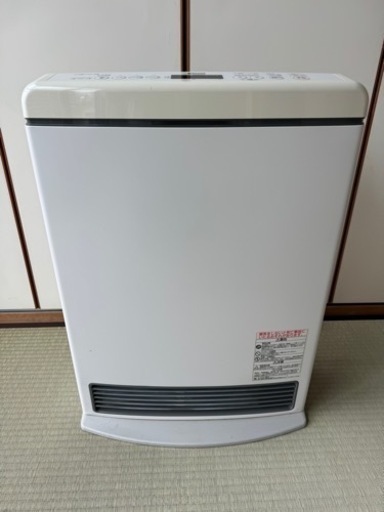 LPガスファンヒーター　プラズマクラスターイオン空気清浄機能付き20畳