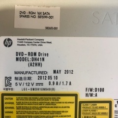 HP Compaq Pro 6200 SFF BIOS確認　HDMI有　( XL506AV )の画像