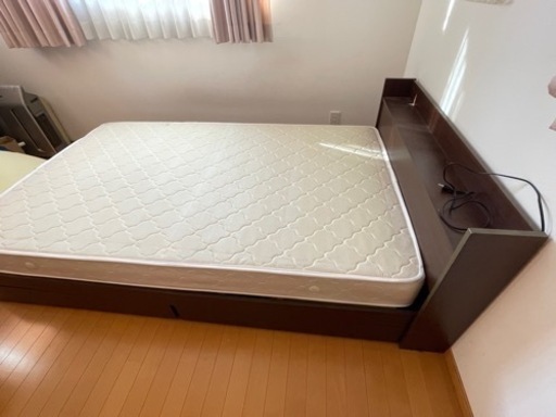 家具 ベッド セミダブルベッド