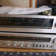 VICTER　アンプA-D7　FM/AM TUNER　PC用スピーカー各種　ヘッド消磁器　等の画像