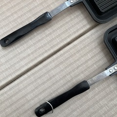 （受け渡し決定）さしあげます　ホットサンドメーカーの画像