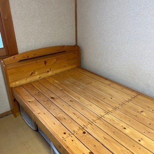 【受渡し者決定】家具 ベッド/シングル