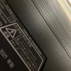 美品SONY55型液晶テレビ2021年式の画像