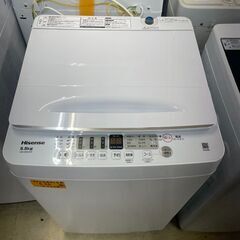 リサイクルショップどりーむ荒田店 No10263 洗濯機　ハイセンス　5.5kg ２０２３年製！　超高年式♪　美品です♪