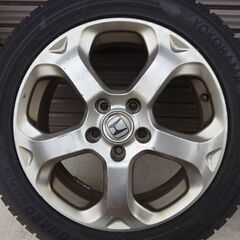 ストリーム純正ホイール 17インチ スタッドレス 205 55 17 ４本セットの画像