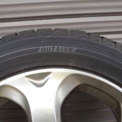 ストリーム純正ホイール 17インチ スタッドレス 205 55 17 ４本セットの画像