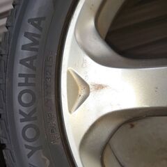 ストリーム純正ホイール 17インチ スタッドレス 205 55 17 ４本セットの画像