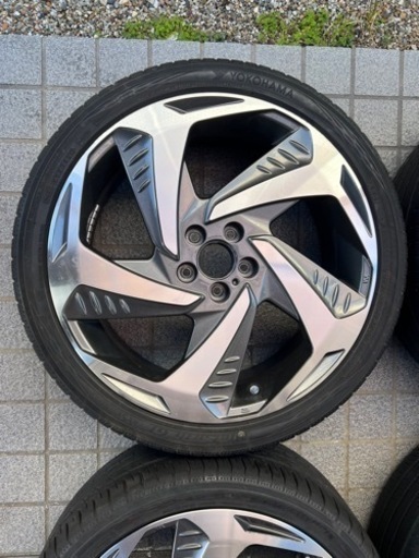 プリウス　PHV　ウィングダンサー　モデリスタ　ZVW50 タイヤホイール4本