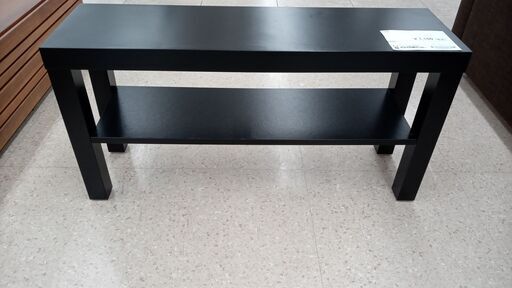 ★ジモティ割あり★ IKEA テレビ台 黒 H46×D26×W90 クリーニング済み TJ4507