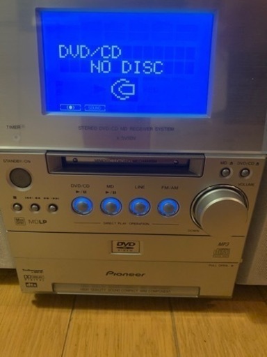 パイオニア　CD/DVD/MDコンポ