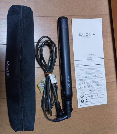 ストレートアイロン[ソロニア　ダブルイオン　SL-004S]