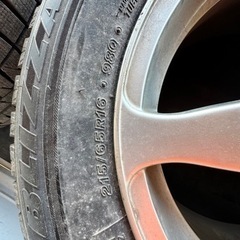 ブリジストン ブリザック 215/65R16 ホイール付きスタッドレスの画像
