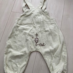 くまのプーさん　オーバーオール　サイズ100の画像