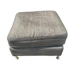 【ジ0302-11】3人掛けソファー オッドマン+クッションのみの画像