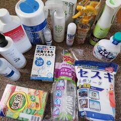 日用雑貨　色々　除菌、掃除、香り、癒し　リキュールも。