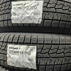 新品 YOKOHAMA iceGUARD 7　165/60R15　4本セット　軽自動車各種　スタッドレスタイヤ　アイスガード　iG70