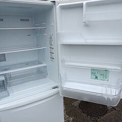 パナソニック NR-C343C（W） 3ドア冷蔵庫 マットホワイト色 335L