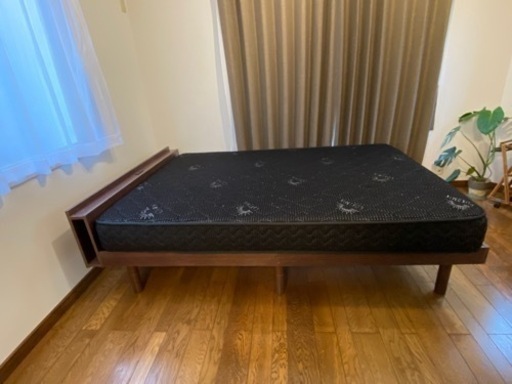 【計4万5千円相当】ダブルベッドフレーム&マットレス