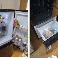 三菱冷凍冷蔵庫　MR-P15EA-KK 17年製　146リットルの画像