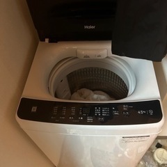 (一年落ち、1年間使用)家電 生活家電 洗濯機の画像