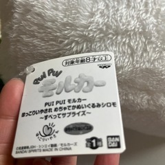 モルカー　ぬいぐるみ　ポテト　シロモ　プライズ品　　の画像